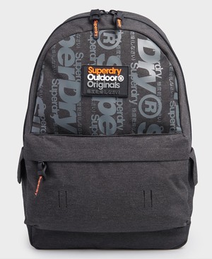 Superdry Super Logo Montana Férfi Hátizsák Szürke | AYIUR1806